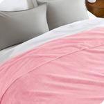 Текстурированное одеяло из микроплюша Bare Home, серый - фото 5