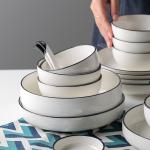 Наборы посуды KAWASIMAYA, 4 8-inch soup plates - фото 9