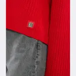 Свитер обычного кроя Hugo, красный - фото 4