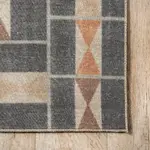 Геометрический плиточный ковер Gene nuLOOM, 152x244 см, синий - фото 5