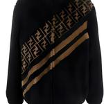 FENDI Куртка мужская черная, Black - фото 7