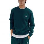 Свитшот мужской зеленый MLB - фото 6