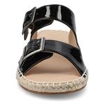 Тресах эспадриль-шлепанец Journee, patent/black - фото 3