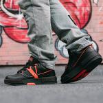 Кроссовки VLONE Skateboarding Shoes Unisex Low-top Black, черный - фото 10