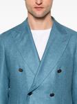 Двубортный пиджак Tagliatore, синий - фото 5