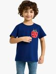 Детская футболка Ladybird Pocket Lindex, Dark Blue - фото