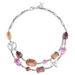 LOUIS VUITTON Серебряное металлическое колье Women's Silver - фото 5