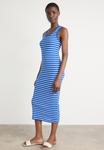 Платье из джерси STRIPE AMA DRESS Mads Nørgaard, синий - фото