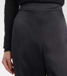 Новые прямые брюки из сахельского шелка Joseph, черный - фото 4