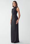 Платье макси LANA BWLDR, черный - фото 3