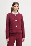 Женский жакет Joseph Ribkoff, бордовый - фото
