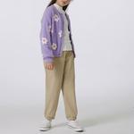 Детский свитер Gap, фиолетовый - фото 2