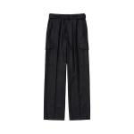 Брюки Auralee Wool Fulling Flannel Cargo Slacks, Charcoal - фото 2