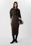 Платье comma Jumper dress, Dunkelbraun/Brown - фото