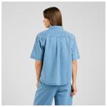 Женская рубашка стенсвик джинсовая - блузка Dedicated, голубой - фото 3