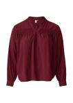 Блуза QS, бордовый - фото