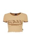 Футболка Von Dutch AMI, Beige - фото 5
