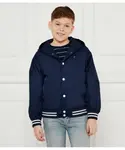 Бомбер Regular fit Tommy Hilfiger, синий - фото