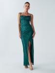 Платье BWLDR Indy, изумрудный - фото