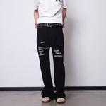 Джинсы унисекс черные Paset, черный - фото 5