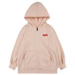 Толстовка Levi´s Oversized Full Zip, розовый - фото