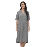 Платье Redgreen Divine 3/4 Sleeve Midi, серый - фото