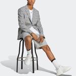 Мужские повседневные шорты Adidas, серый - фото 4