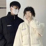 Пуховик парка унисекс FKFT, бордовый (reversible) - фото 12