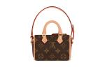 LOUIS VUITTON Брелок для сумки Speedy Monogram Brown - фото 3