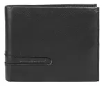 Кошелек BODENSCHATZ, натуральная кожа, черный - фото