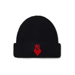 Акриловая шапка-бини детская MLB, черный - фото