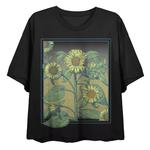 Футболка с рисунком подсолнечника для юниоров - фото 2