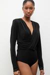 Боди Answear.LAB, черный - фото 4