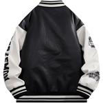 Бейсбольная куртка унисекс Doraemon, Черный - фото 3