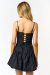 Мини-платье Mia Bubble в черном цвете Blue Blush - фото 2