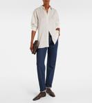 Кожаные сапоги Toteme, Bark - фото 3