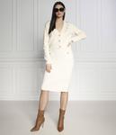 Юбка Liu Jo миди с карманами, белый - фото 2