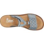 Rieker Мюли 'Eagle' в дымчато-синем цвете - фото 5