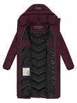 Стеганое пальто Cremekatzii XIV в цвете Wine Navahoo - фото 6