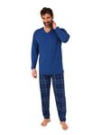 Пижама NORMANN, темно-синий - фото