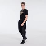 Футболка Unisex Boy London черная с белым логотипом - фото 8