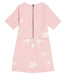 Джинсовое платье с принтом Stella McCartney Kids, розовый - фото 3