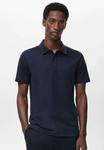 Поло Mango Polo shirt, Marineblauw/Royal Blue - фото