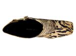 Ботинки Azalea Wang Notebook Bootie, Brown Tiger Print - фото 4