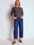 Джинсы Mid Rise Relaxed Boden, Indigo - фото
