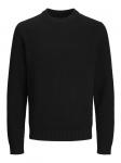 Пуловер Jack & Jones Pullover 'EATON KNIT', черный - фото