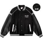 Бейсбольная куртка унисекс Coca-Cola, Черный (с хлопком) - фото 11