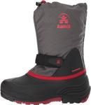 Ботинки Kamik Kids Waterbug Wide, Charcoal 1 - фото 4