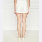 Льняные шорты стандартного кроя Max&Co., экрю - фото 3