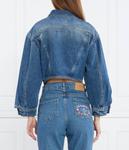 Куртка джинсовая Pinko Cropped Fit, синий - фото 4